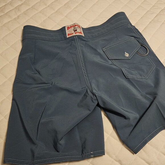 Birdwell Blue Swim Trunks - Picture 4 of 5